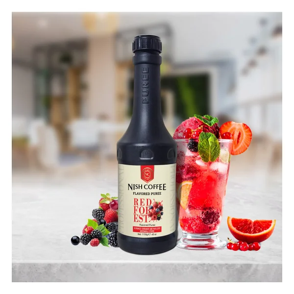 Nish Kırmızı Orman Meyveleri Aromalı Püre 1.15 Kg - Görsel 4