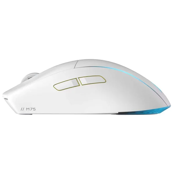 Corsair M75 Wireless Ch-931d011-Eu Beyaz RGB Şarjlı Optik Kablosuz Oyuncu Mouse - Görsel 2