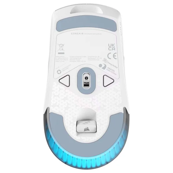Corsair M75 Wireless Ch-931d011-Eu Beyaz RGB Şarjlı Optik Kablosuz Oyuncu Mouse - Görsel 3