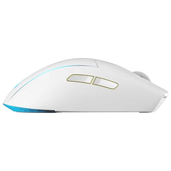 Corsair M75 Wireless Ch-931d011-Eu Beyaz RGB Şarjlı Optik Kablosuz Oyuncu Mouse - Görsel 4