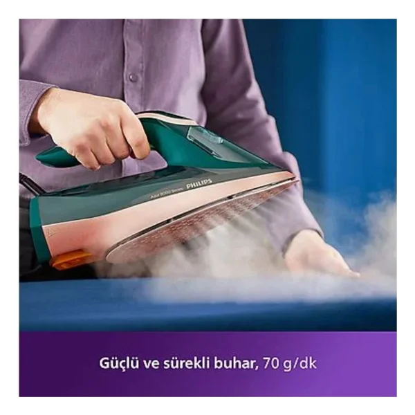 Philips Azur 8000 Serisi Dst8030/70 3000 W Buharlı Ütü - Görsel 4