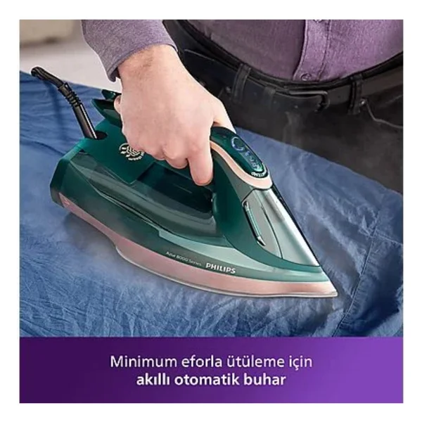 Philips Azur 8000 Serisi Dst8030/70 3000 W Buharlı Ütü - Görsel 7