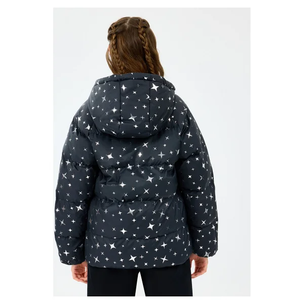 Skechers Puffer Sk2520052 Kapüşonlu Çocuk Şişme Mont - Görsel 5