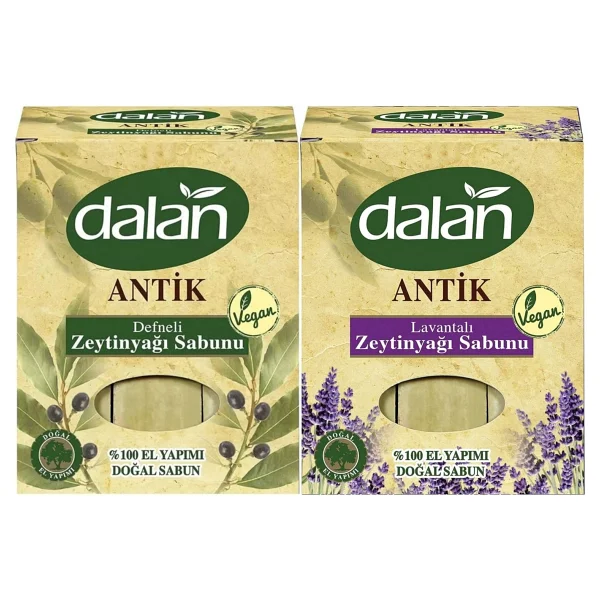 Dalan Antik Defneli Zeytinyağı Sabunu 900gr (Klasik & Lavantalı) (Karma 2 Li Set) - Görsel 4