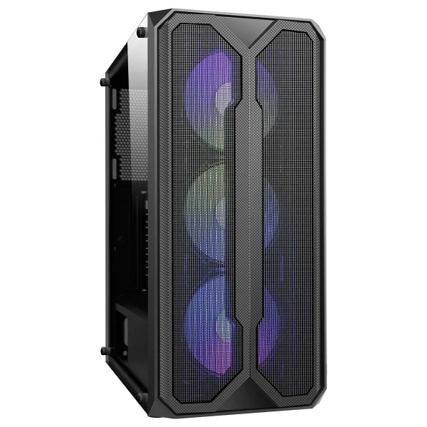 Gamepower Aura 4x120mm Fan A-RGB Şerit LED 750w 80+ Bronze Power Supply Gaming Kasa - 750 W - Görsel 2