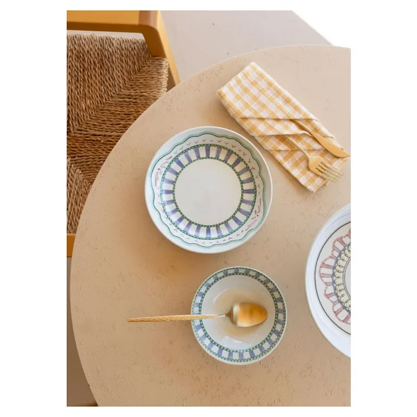 The Mia Spring 20 Cm 6'lı Yemek Tabağı - Görsel 3