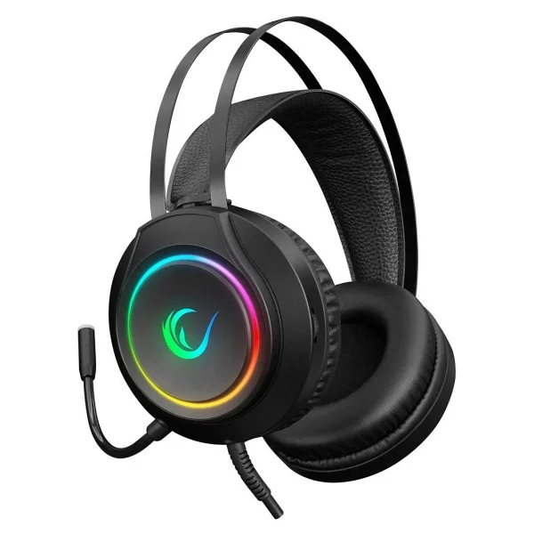 Rampage Rm-K45 Orbit-S Siyah RGB 7.1 Kablolu Mikrofonlu Kulak Üstü Oyuncu Kulaklığı - Görsel 2