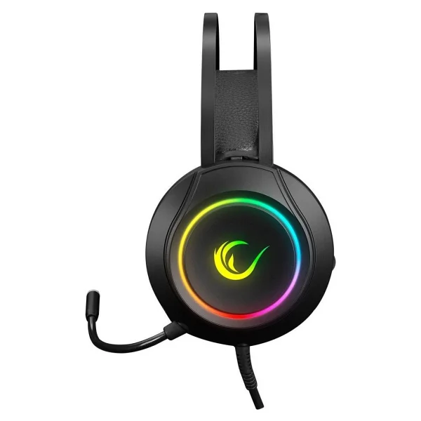 Rampage Rm-K45 Orbit-S Siyah RGB 7.1 Kablolu Mikrofonlu Kulak Üstü Oyuncu Kulaklığı - Görsel 3