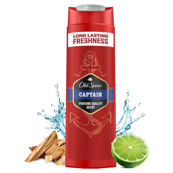 Old Spice Captain 400 Ml Duş Jeli & Şampuan - Görsel 5