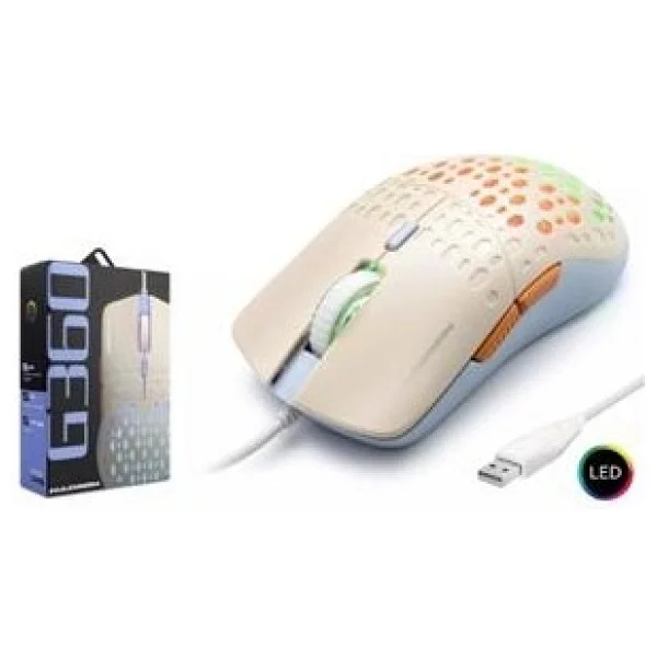 Hadron G360 RGB Optik Kablolu Oyuncu Mouse - Görsel 2