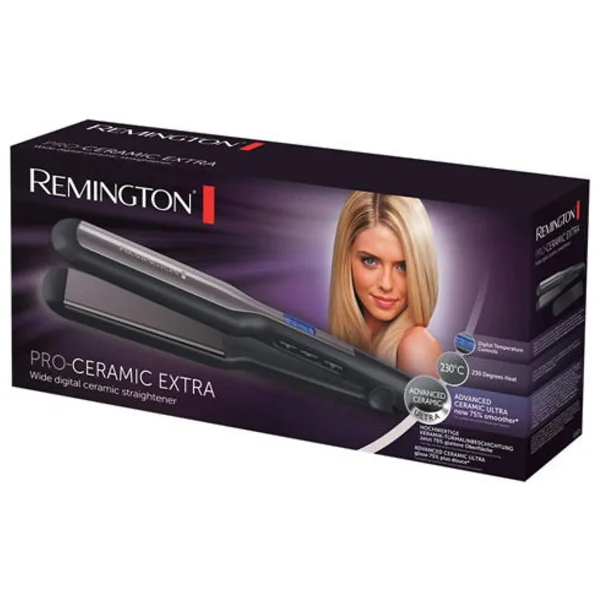 Remington S5525 Pro Ceramic Extra Geniş Seramik Saç Düzleştirici - Görsel 3
