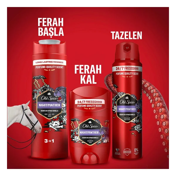 Old Spice Night Panther 50 Ml Erkek Stick Deodorant - Görsel 10