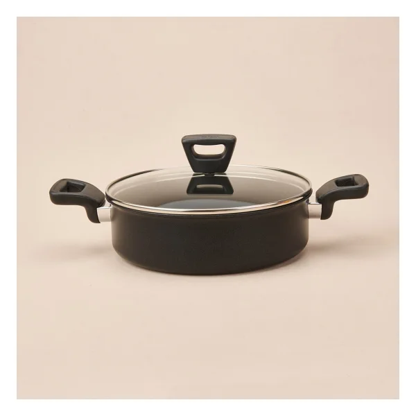Tefal Titanium 3X Force 24 cm Kapaklı Kısa Tencere - Görsel 2