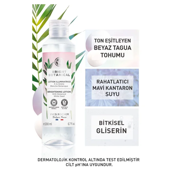 Yves Rocher Bright Botanical Leke Karşıtı Aydınlatıcı Ton Eşitleyen Tonik 200 Ml - Görsel 7