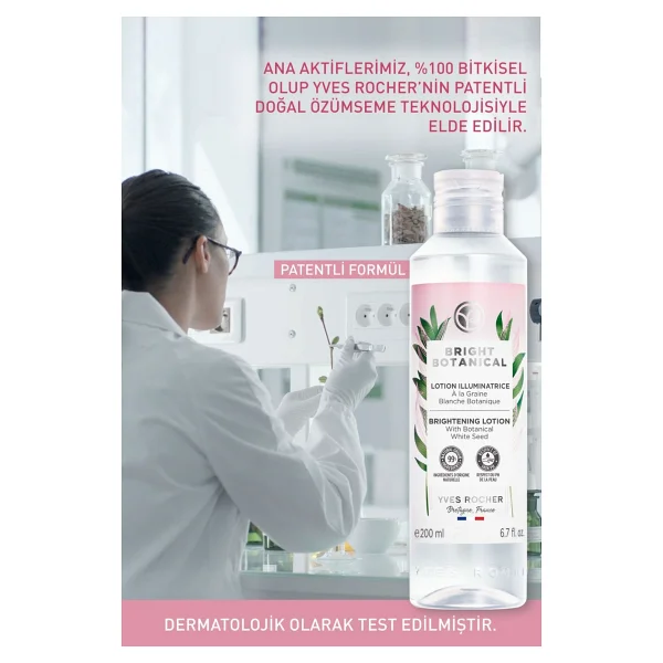 Yves Rocher Bright Botanical Leke Karşıtı Aydınlatıcı Ton Eşitleyen Tonik 200 Ml - Görsel 9