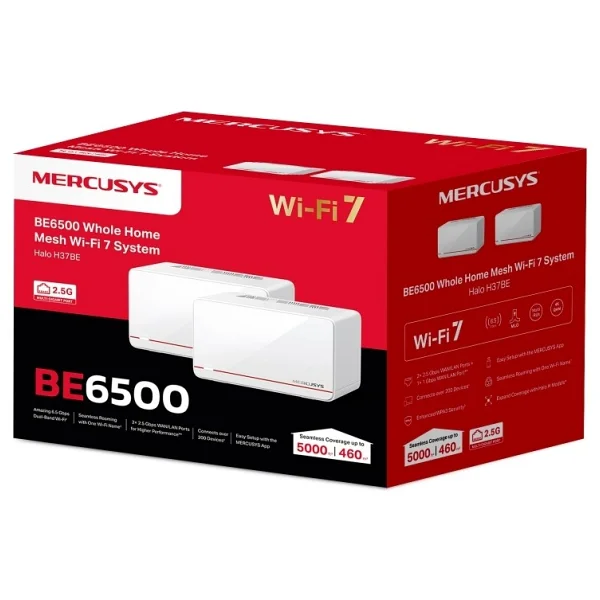 Mercusys Halo H37be 6500 Mbps 2'li Router - Görsel 5