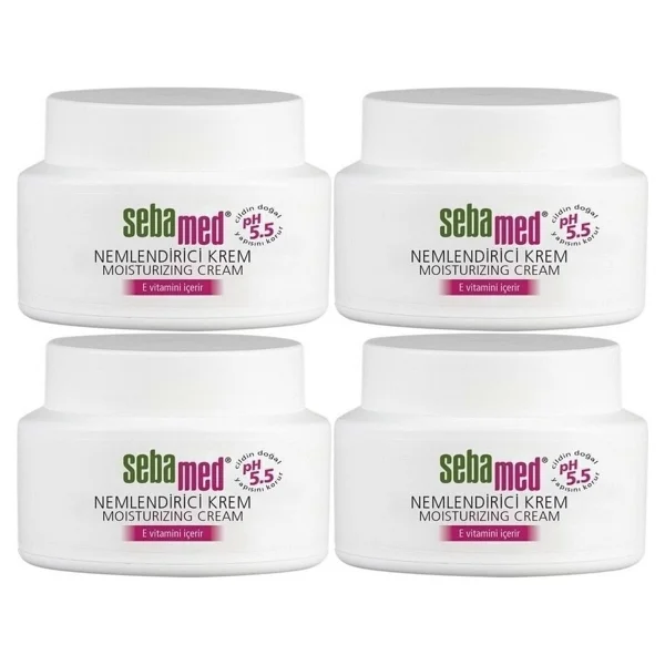 Sebamed Nemlendirici Cilt Bakım Kremi 75ml Günlük Bakım (Yüz - Boyun - Vücut) (4 Lü Set) - Görsel 4