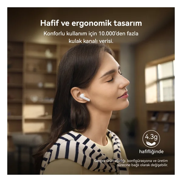 Huawei Freebuds Se 4 ANC TWS Kulak İçi Bluetooth Kulaklık - Görsel 5