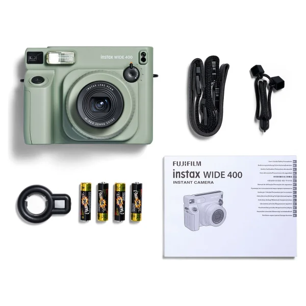 Instax Wide 400 Yeşil Dijital Fotoğraf Makinesi - Görsel 7