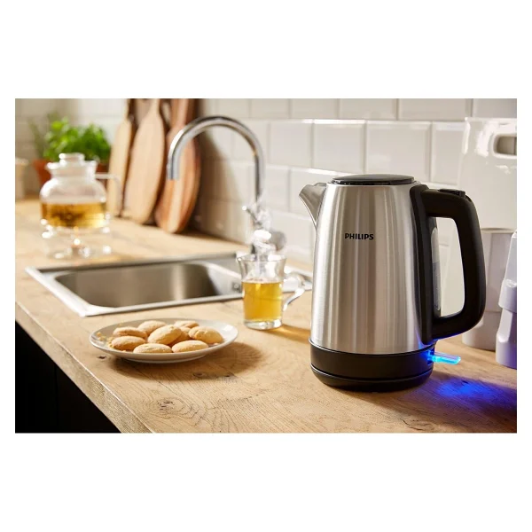 Philips Daily Collection Çelik Kettle 2200 W 1.7 Lt, Işıklı Gösterge, Yaylı Kapak, Hızlı Kaynatma - Görsel 5