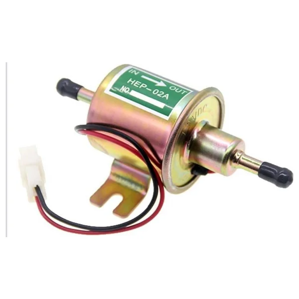 Üniversal Yakıt Pompası 12 Volt 1 Mpa 2.5 - 4 Psi Hep-02 Hep-02a - Görsel 2
