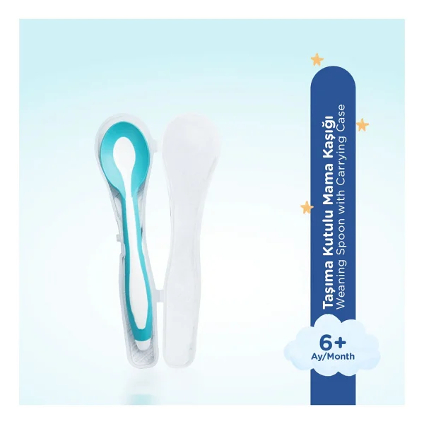 Wee Baby Taşıma Kutulu Mama Kaşığı - Görsel 8
