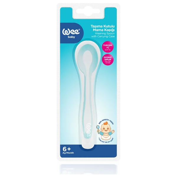 Wee Baby Taşıma Kutulu Mama Kaşığı - Görsel 10
