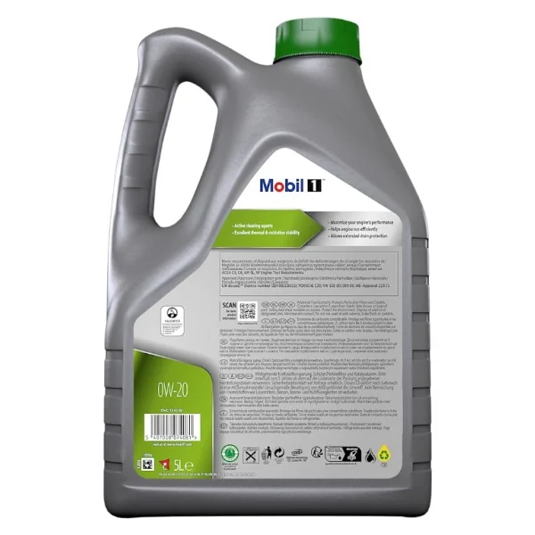 Mobil 1 Esp X2 0w-20 5 Lt Motor Yağı - 2025 - Görsel 4