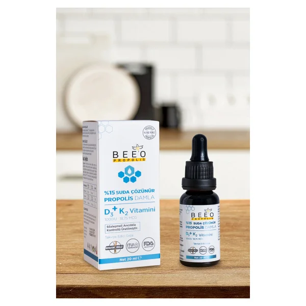 Bee'o Up %15 Propolis D3+K2 Damla 20 Ml - Görsel 3