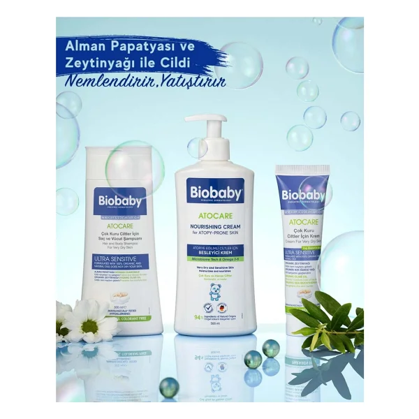 Biobaby Atocare Besleyici Krem 500 Ml - Görsel 4