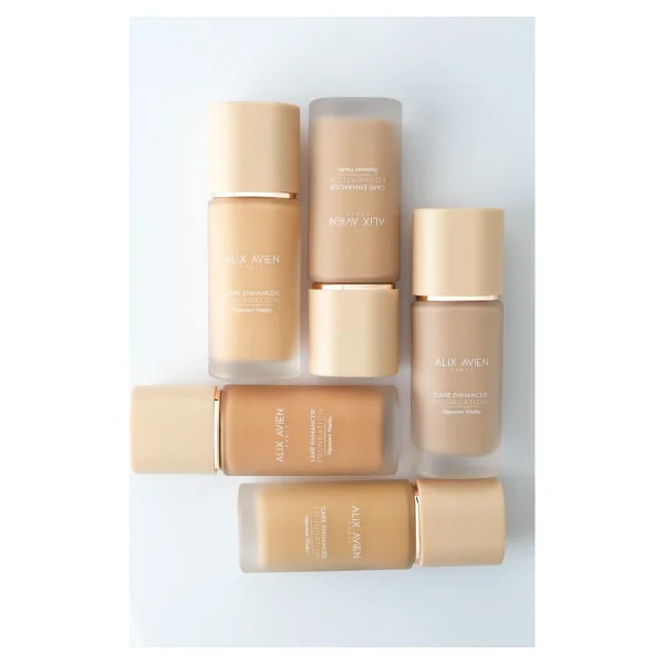 Alix Avien Care Enhancer Kırışıklık Karşıtı Spf 30 802 Sandy Rose 30 Ml Likit Fondöten - Görsel 5
