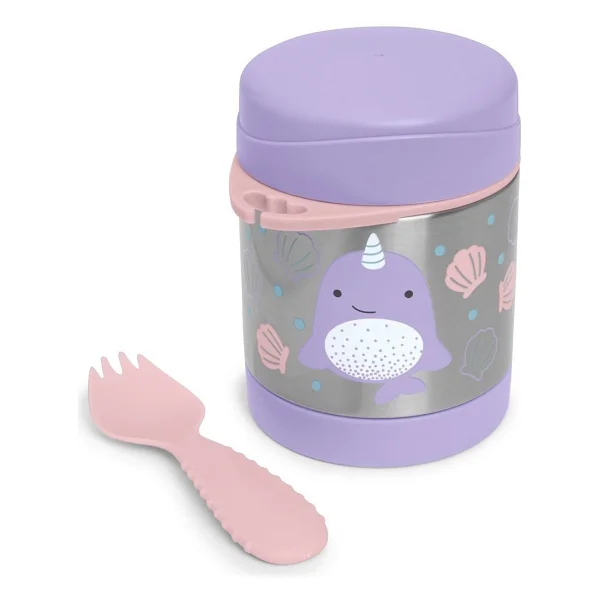 Skip Hop Zoo Narwhal Paslanmaz Çelik Termos 325 Ml - Görsel 5