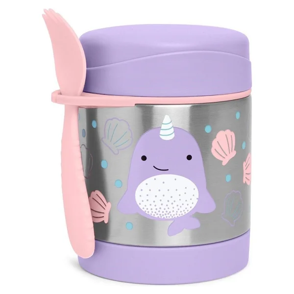 Skip Hop Zoo Narwhal Paslanmaz Çelik Termos 325 Ml - Görsel 3