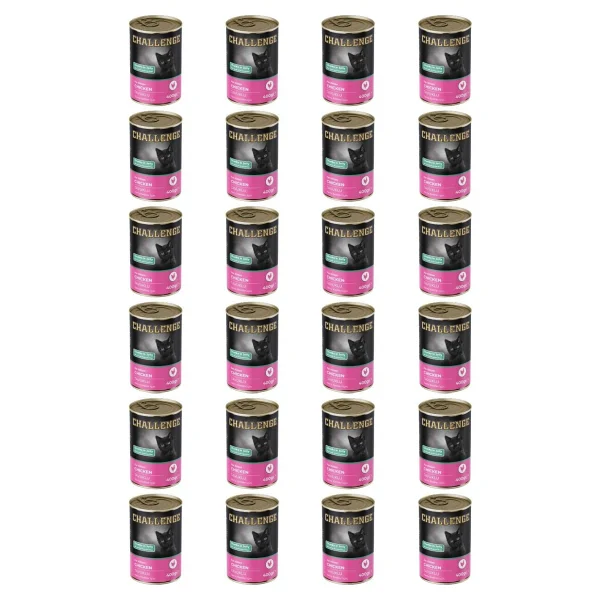 Challenge Tavuklu Yavru Kedi Konservesi 400 g (24 Adet) - Görsel 2