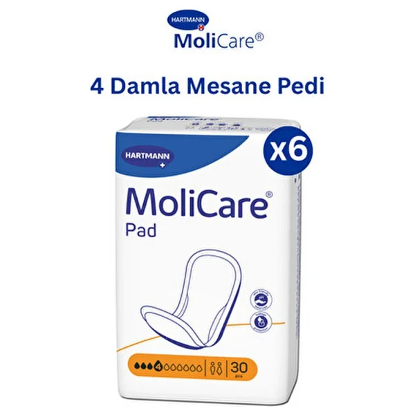 Molicare 4 Damla 30'lu 6 Adet Mesane Pedi - Görsel 3