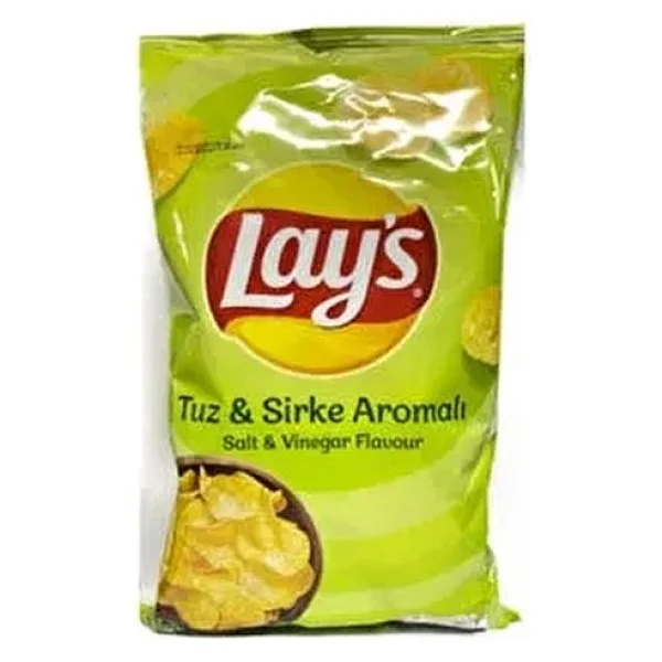 Lay's Lay's Tuz & Sirke Cipsi 95gr X 6 Adet - Görsel 2