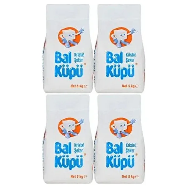 Balküpü Toz Şeker 5 Kg 4'lü - Görsel 5