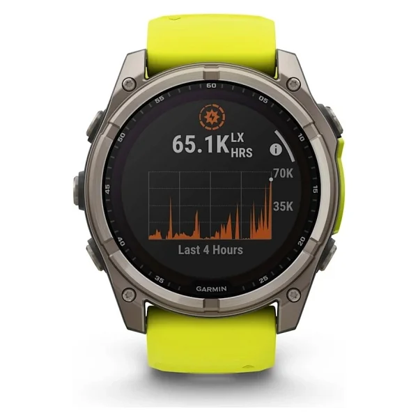Garmin Fenix 8 51mm Solar Sarı Akıllı Saat - Görsel 2
