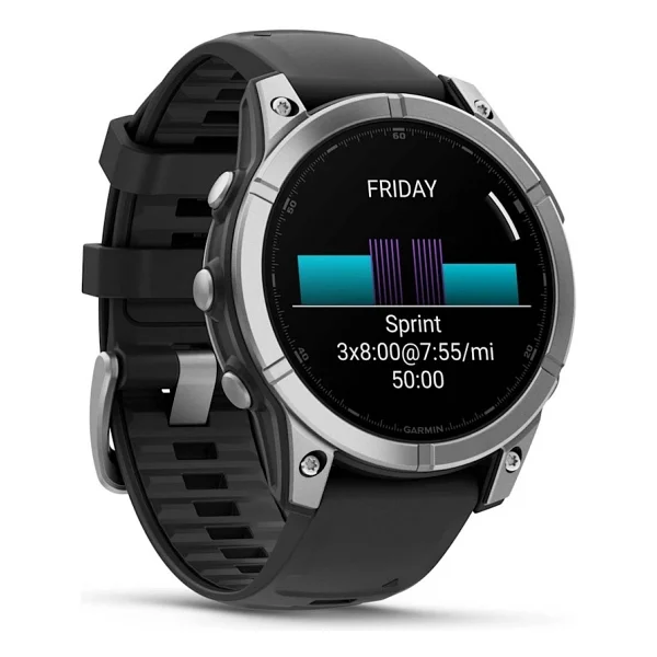 Garmin Fenix E 47mm Paslanmaz Çelik Akıllı Saat - Görsel 6