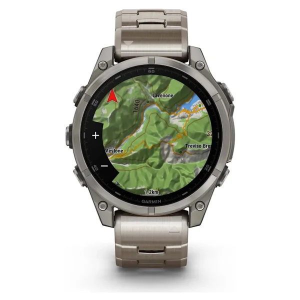 Garmin Fenix 8 47mm AMOLED Titanyum Akıllı Saat - Görsel 6