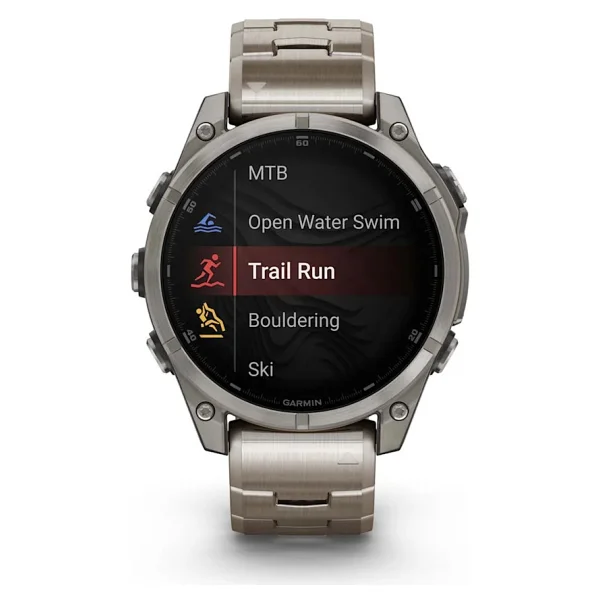 Garmin Fenix 8 47mm AMOLED Titanyum Akıllı Saat - Görsel 7