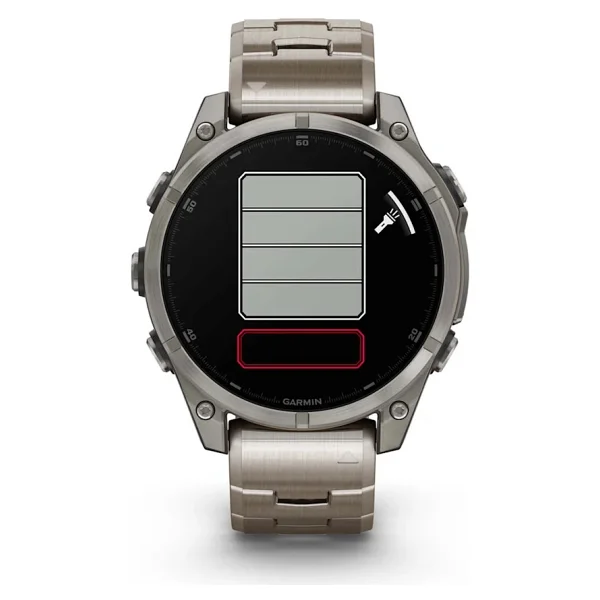 Garmin Fenix 8 47mm AMOLED Titanyum Akıllı Saat - Görsel 10