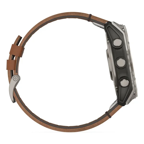 Garmin Fenix 8 51mm AMOLED Kahverengi Akıllı Saat - Görsel 4