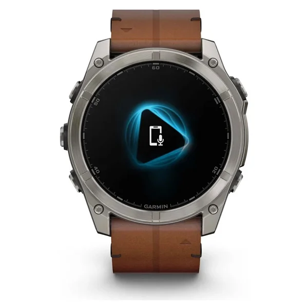 Garmin Fenix 8 51mm AMOLED Kahverengi Akıllı Saat - Görsel 5