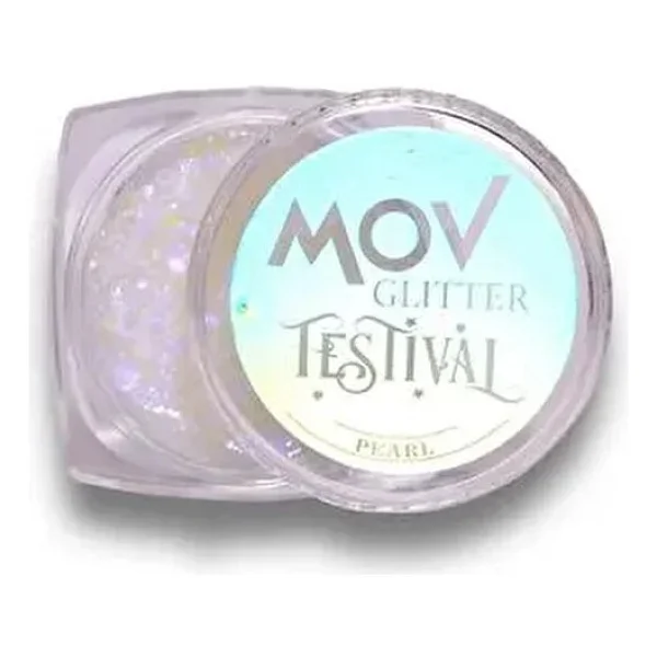 Mov Glitter Festival Pearl Vücut Simi - Görsel 2