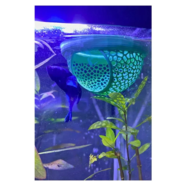 Beta Saklanma Evi Ve Yumurta Saklama Alanı Beta Yüzer Mağara 9 Cm Akvaryum Dekoru Mavi - Görsel 4