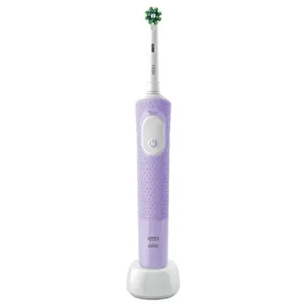 Oral-B D103 Vitality Pro Şarjlı Elektrikli Diş Fırçası Lila Yumuşak Başlıklarla 4 Adet Yedek - Görsel 2