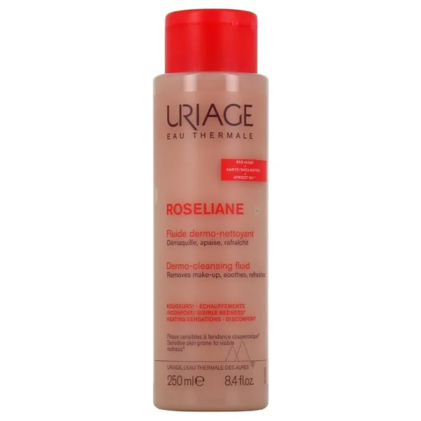 Uriage Roseliane Fluide Dermo-Nettoyant Losyon 250 Ml Yüz Temizleme Kremi - Görsel 3