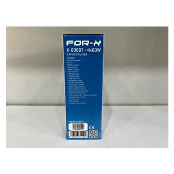For-X X-606bt 4x60 W Bluetooth Oto Teyp - Görsel 3