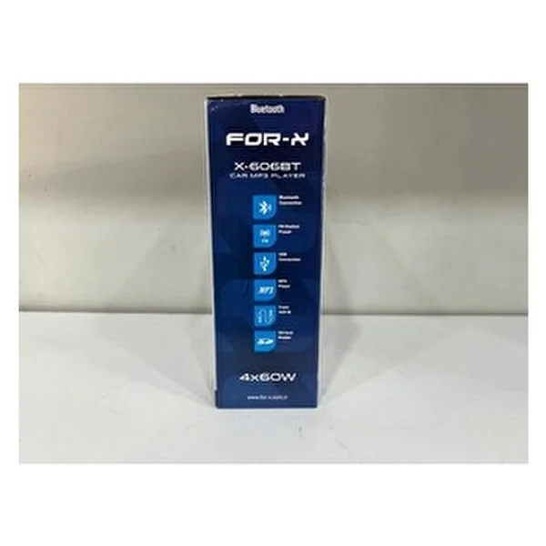 For-X X-606bt 4x60 W Bluetooth Oto Teyp - Görsel 4